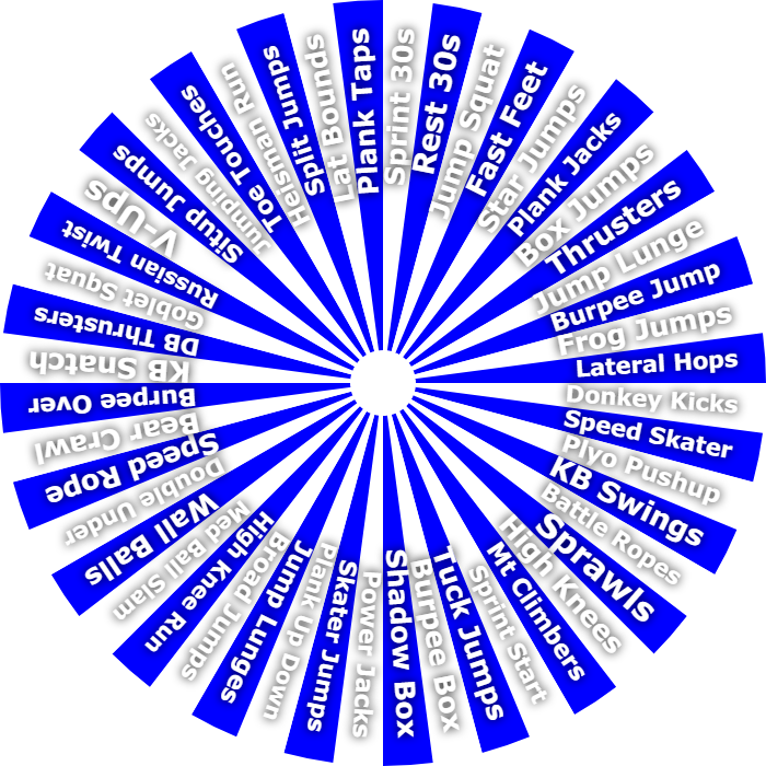 HIIT Challenge That Tests Pace Under Fatigue | Spin the Wheel