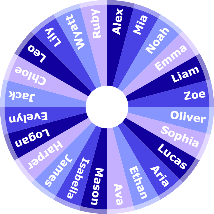 Student Names for Fair and Fast Classroom Selection | Spin the Wheel